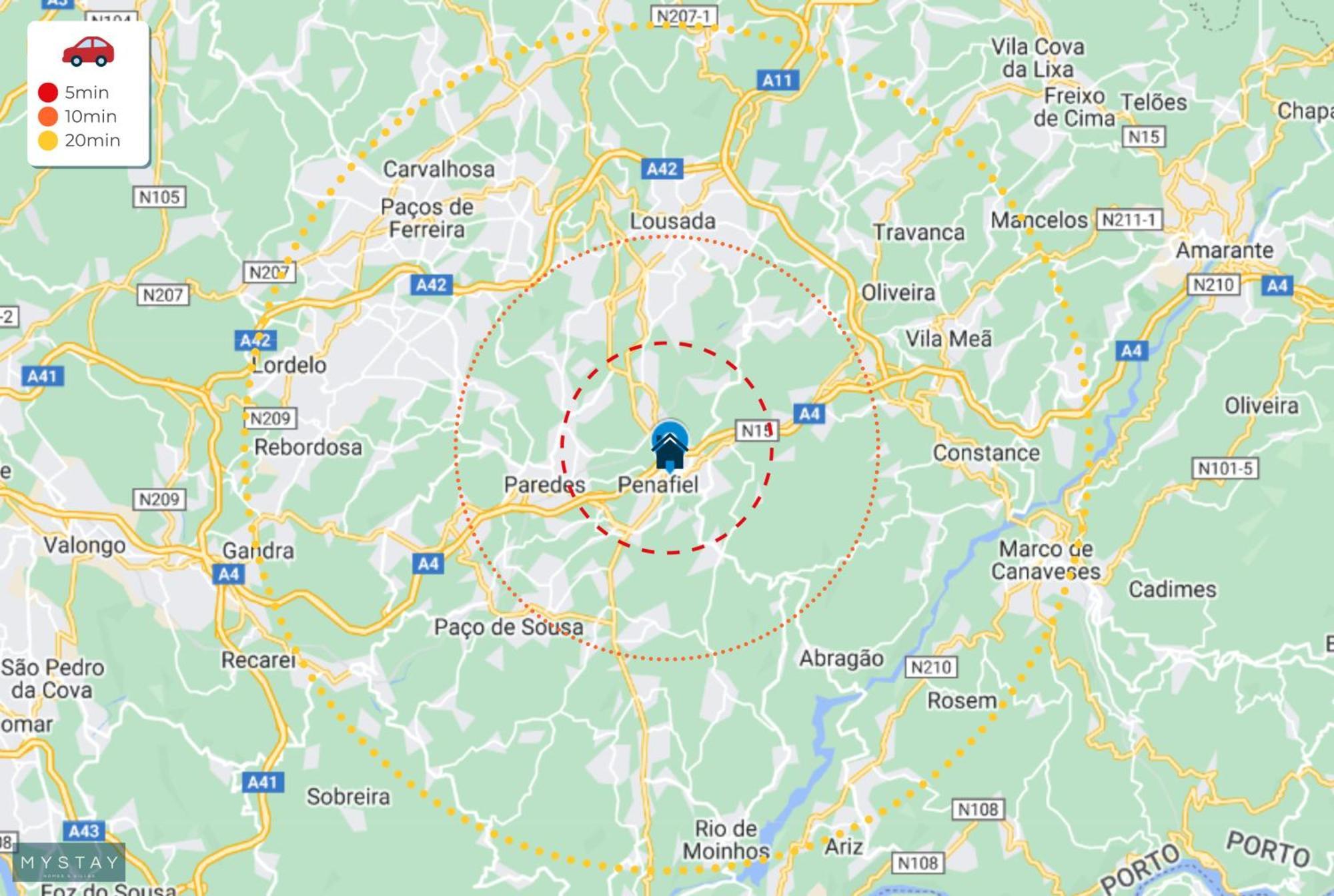 Mystay - Casa Matriz Sec XVI Penafiel Dış mekan fotoğraf